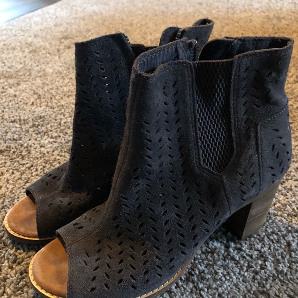 Toms open toe booties - Picture 2 of 4